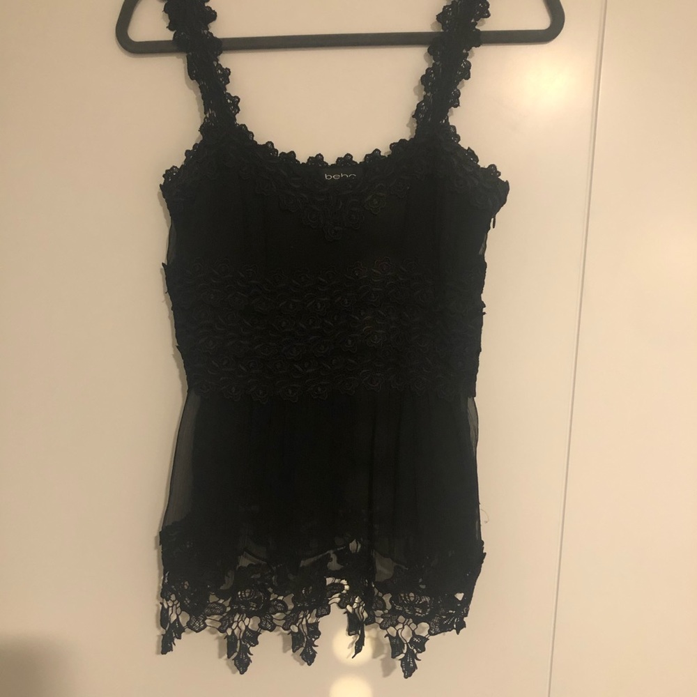 Bebe lace camisole